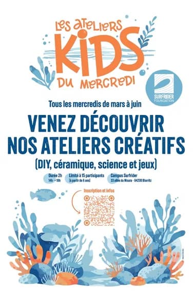 Ateliers kids :  Découvrir l'Océan autrement