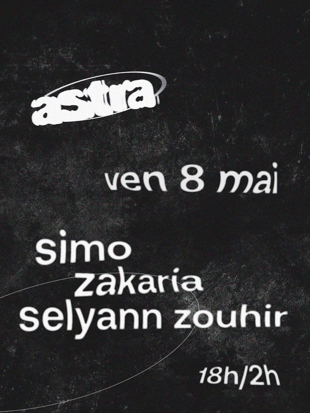 Minimal, house et grooves hypnotiques fins seront de la party !